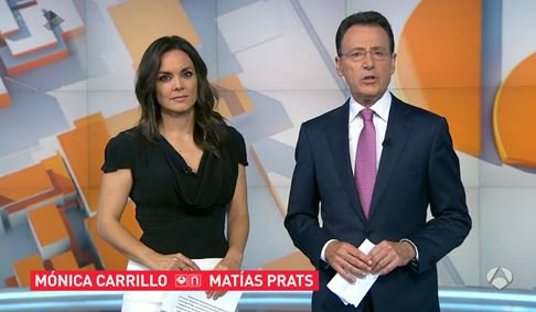Mónica Carrillo y Matías Prats