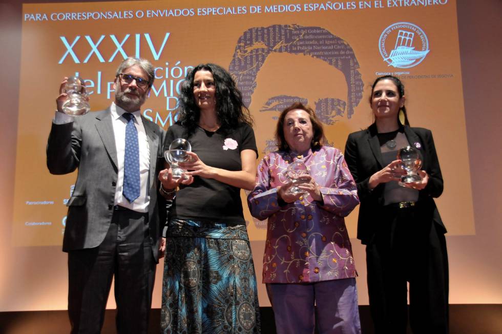 Ganadores del premio en su última edición.