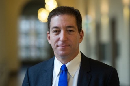 Glenn Greenwald. (TOBIAS HASE–DPA/AFP)