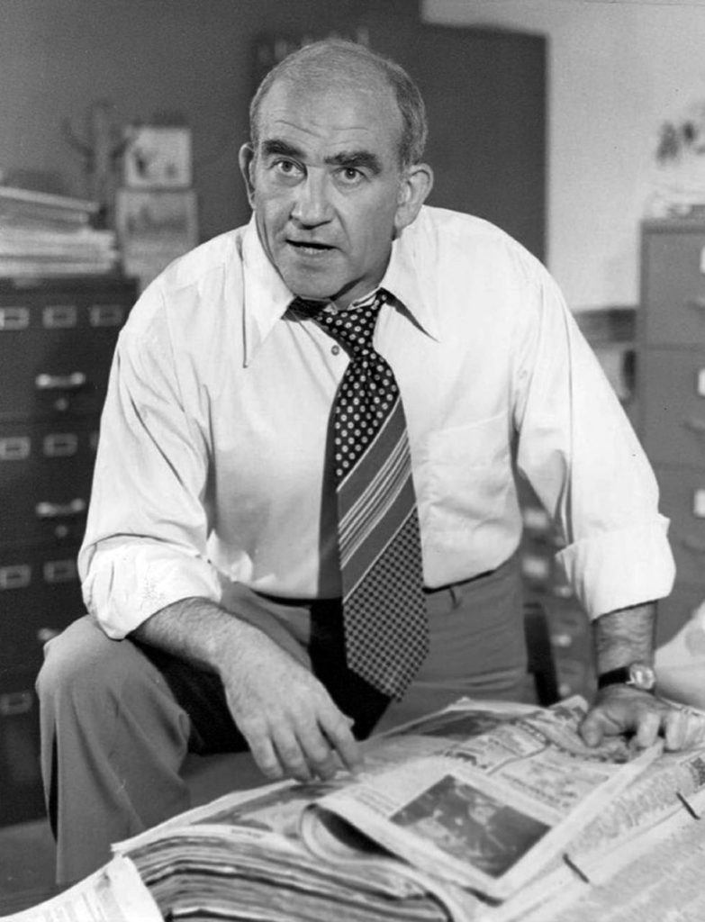 Ed Asner interpretando a Lou Grant. (EL PAÍS)