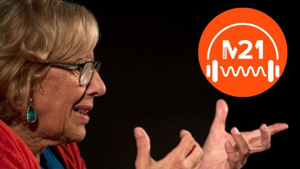 La radio M21 que creó Manuela Carmena finalizará sus emisiones el 30 de septiembre. (EL CONFIDENCIAL)