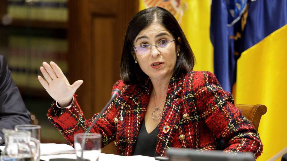 La futura ministra de Política Territorial, Carolina Darias, en una imagen de diciembre de 2019. (EL PAÍS)