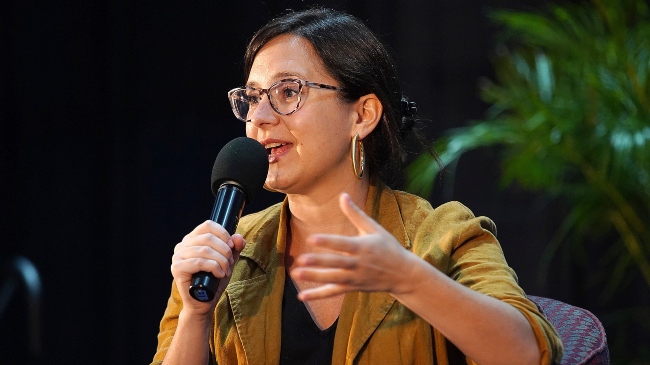 Bari Weiss, ex editora y articulista habitual de The New York Times. 