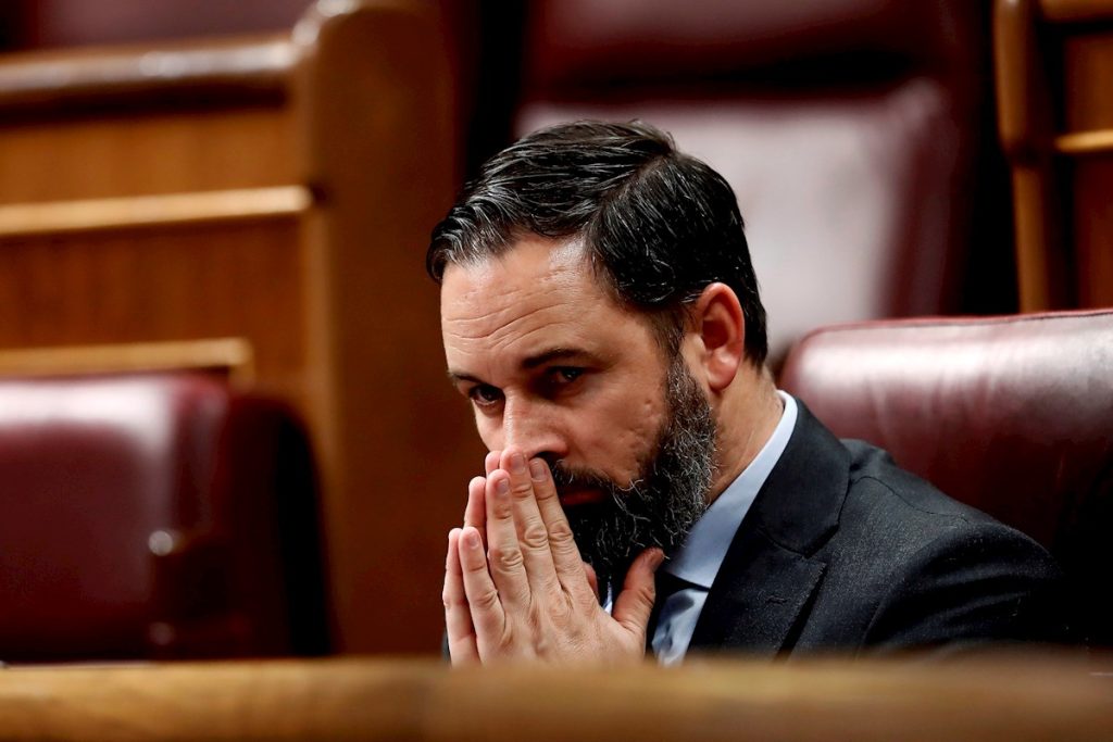 El líder de Vox, Santiago Abascal. (EFE/MARISCAL)