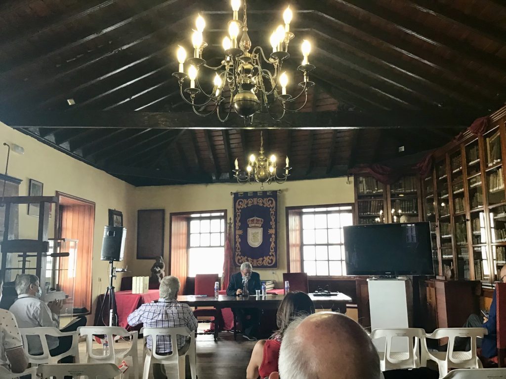 José Ángel Rodríguez Martín ofreció la conferencia de clausura. (JAVIER LIMA)