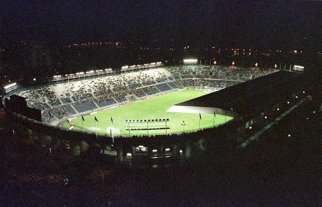 Estadio Heliodoro en Santa Cruz de Tenerife.