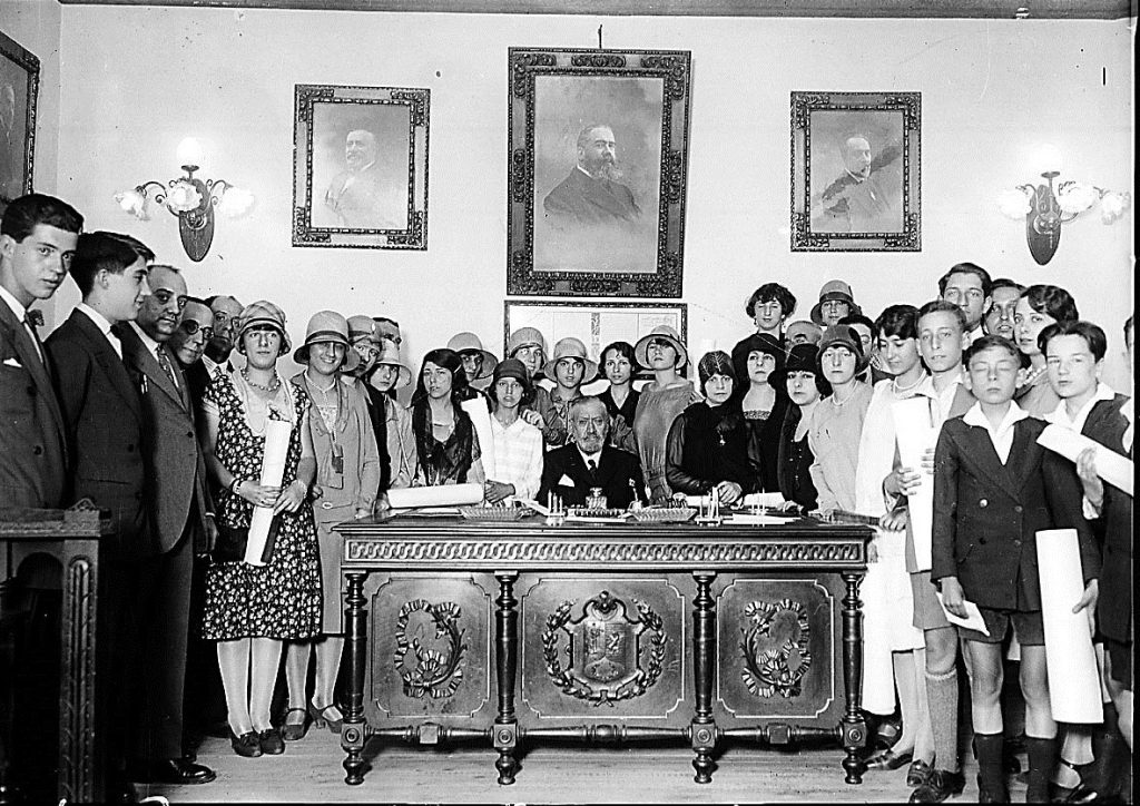 José Francos Rodríguez, entonces presidente de la APM. (Alfonso [1930]/Archivo APM)