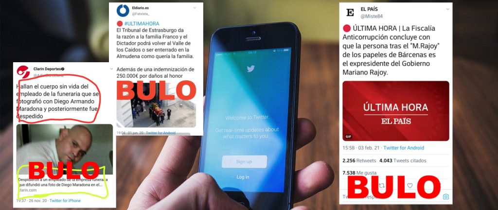 Algunos de los bulos detectado por Maldita.es. (MALDITA.ES)