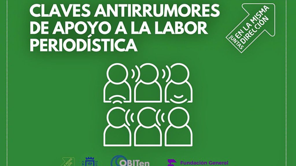 Cartel de la nueva guía. (E. D.)