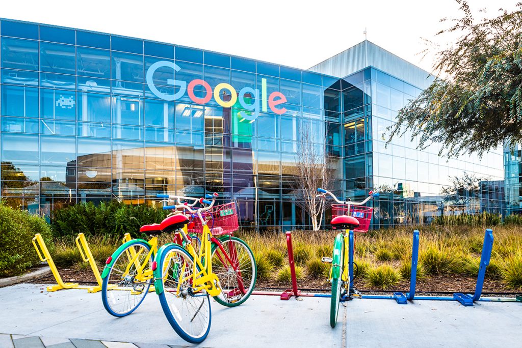 Uno de los edificios de la sede de Google en Mountain View (California). (LP)