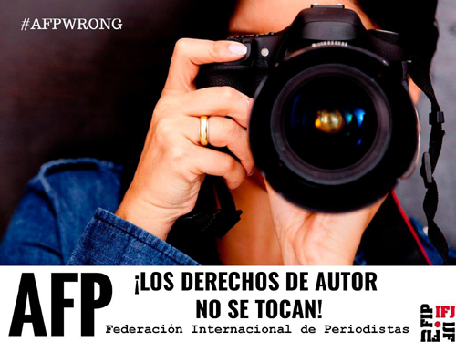 Periodistas, escritores, fotógrafos, guionistas, traductores y compositores, entre otros, se suman en defensa de los derechos de autor. (FAPE)