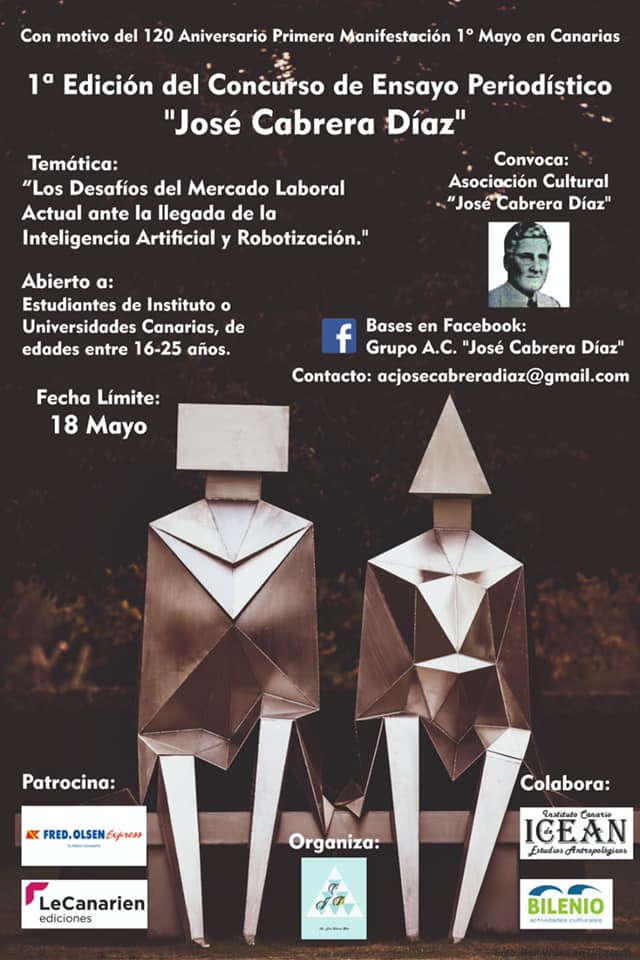 Los participantes podrán presentar sus trabajos hasta el próximo 18 de mayo. 