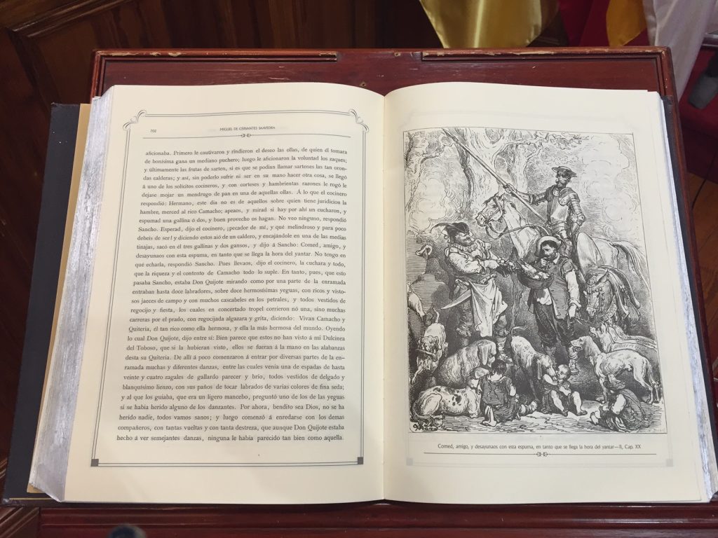 Edición de El Quijote enriquecida con grabados de Gustav Doré. (ULI)