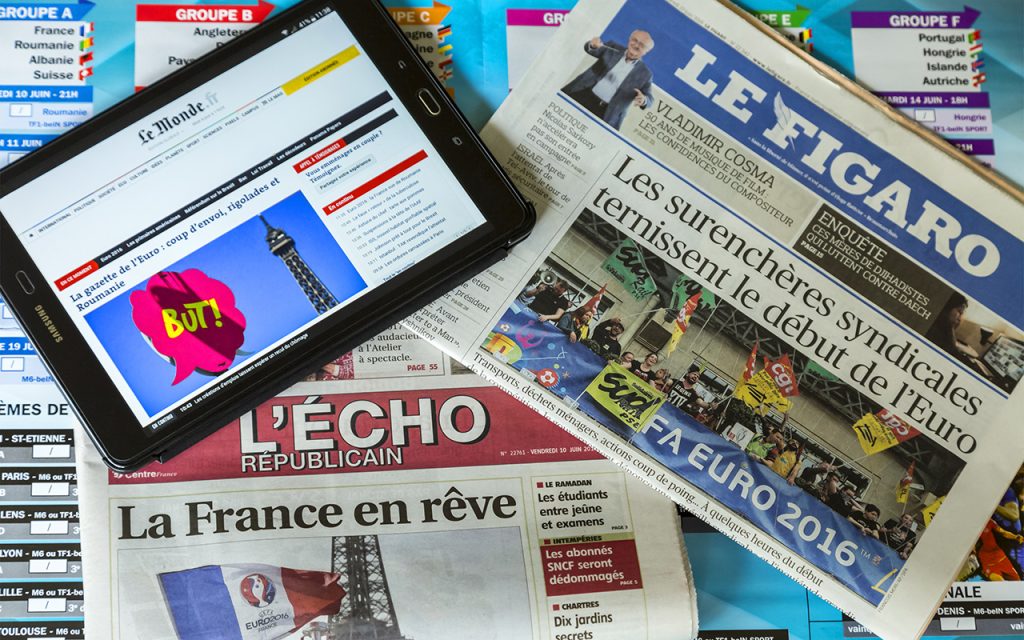 Los periodistas franceses son los más preocupados por el impacto de la desinformación. (LP)