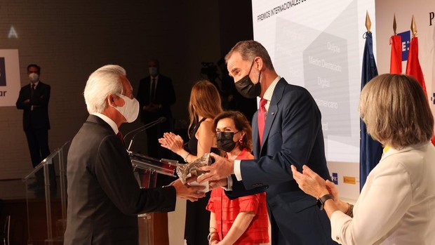 Acto de entrega de los Premios Internacionales de Periodismo Rey de España. (SMR)