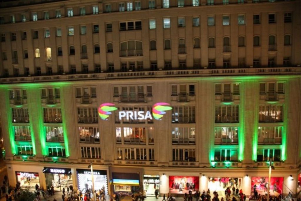Una de las sedes de Prisa. (EL PERIÓDICO)