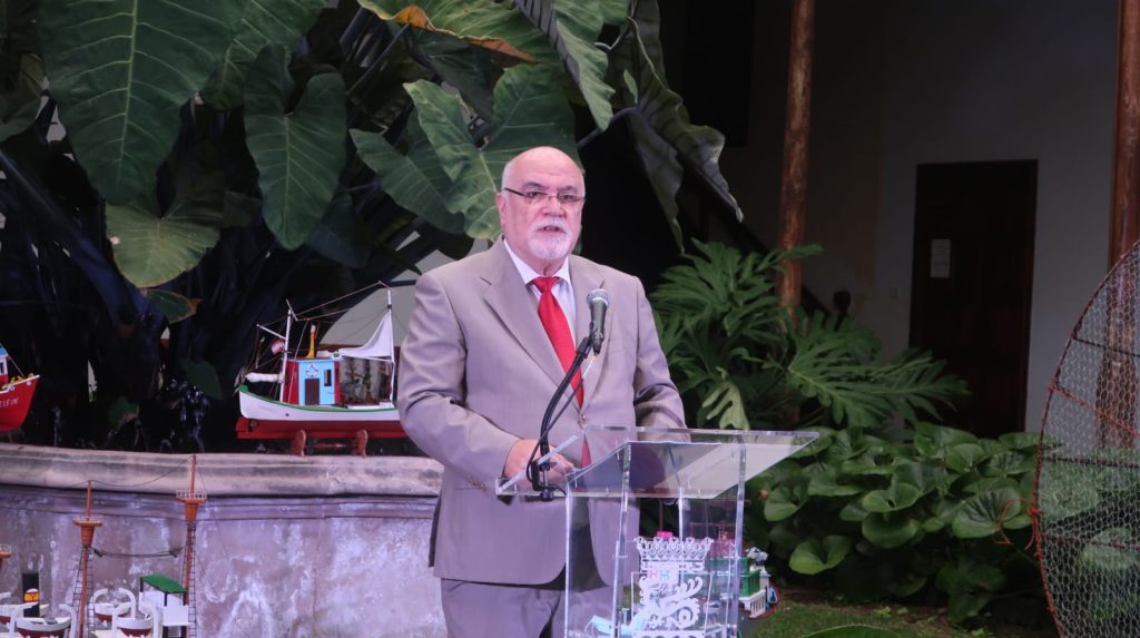 Salvador García Llanos en la XXVI edición de Conferencias de Historia Local. (AYTO. PUERTO DE LA CRUZ)