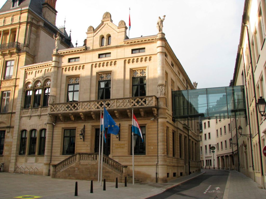 Cámara de los Diputados, en Luxemburgo. (WIKIMEDIA)