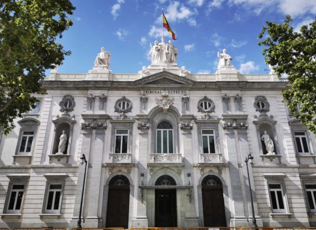 Fachada del Tribunal Supremo. (WIKIPEDIA)