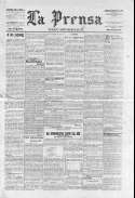 Portada de La Prensa. (Biblioteca ULL)