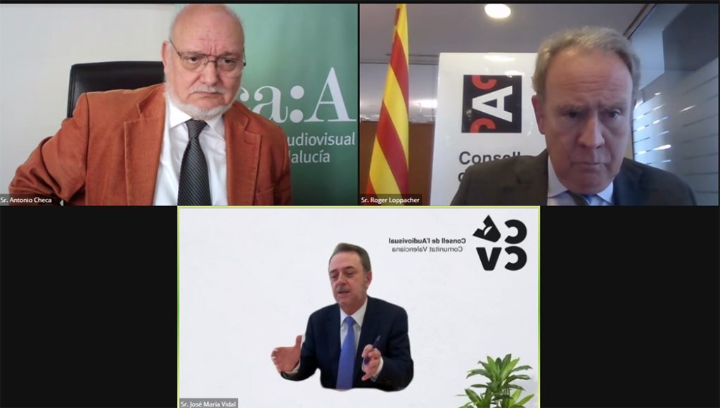 Rueda de prensa Consejos Audiovisuales Autonómicos. (APM)