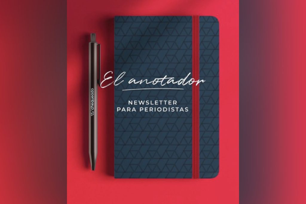 Portada de la newsletter 'El anotador'. (CHEQUEADO)