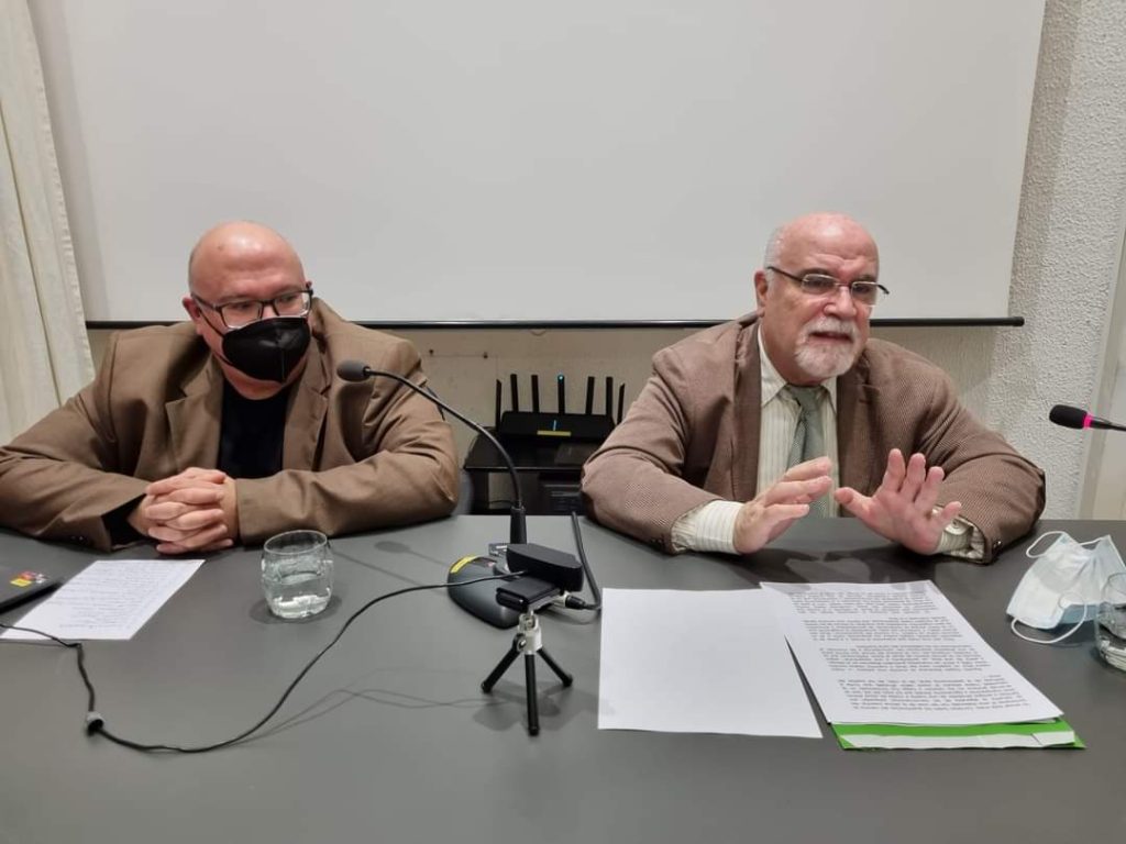 Un instante de la presentación de Reflicciones. (IEHC)
