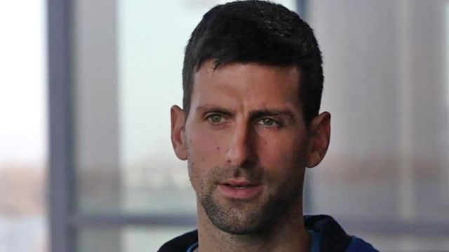 Novak Djokovic. (BBC)