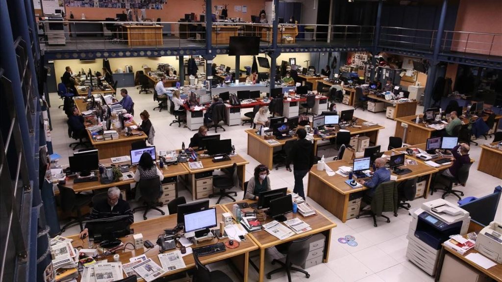 Redacción un medio de comunicación. (ELPERIÓDICO)