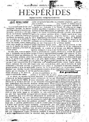 Portada de Hesperides (La Orotava). (www.jable.ulpgc.es)