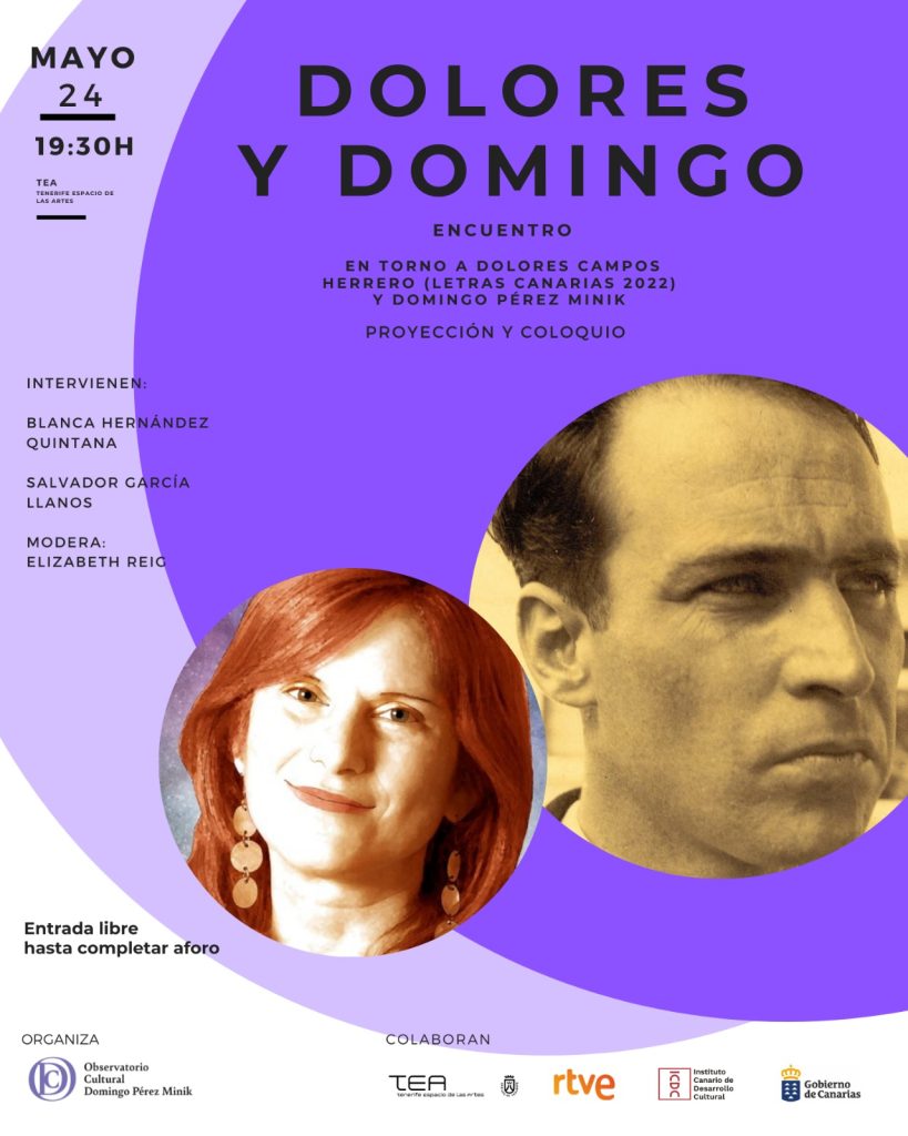 Cartel del encuentro ‘Dolores y Domingo’. (APT)