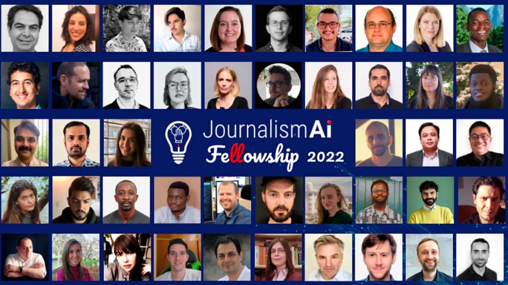 Equipo del programa JournalismAI de la London School of Economics and Political Science. (LP)