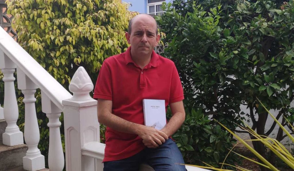 Juan Ruiz Correa, autor de la novela. 