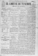 Portada de El Liberal de Tenerife, (Biblioteca ULL)