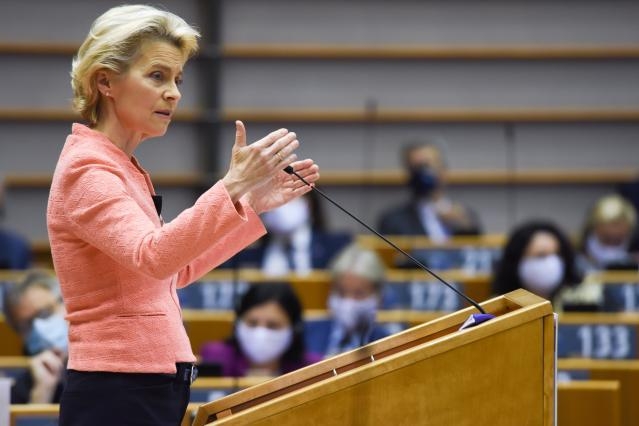 La presidenta de la Comisión Europea, Ursula von der Leyen. (COMISIÓN EUROPEA)