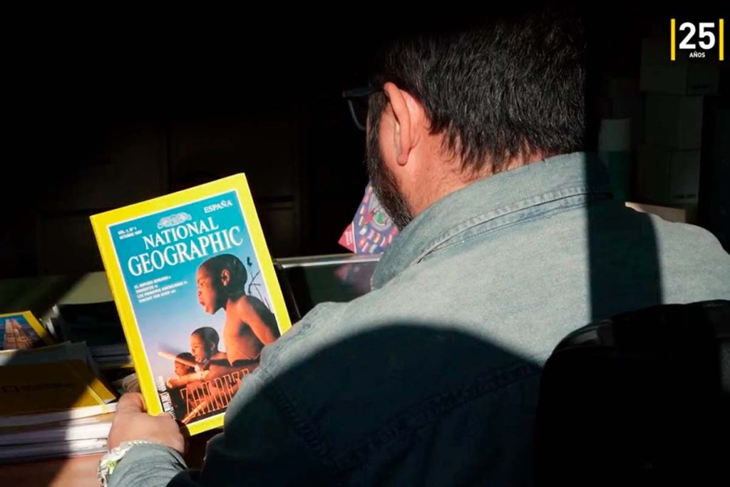 Un fotograma del vídeo promocional del 25 aniversario. (LP)