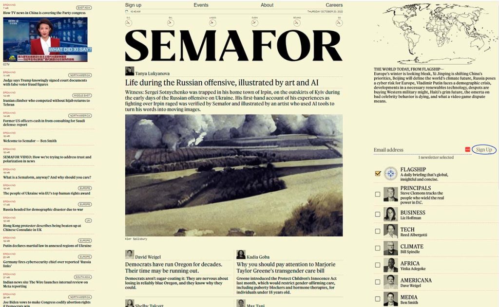 Portada de Semafor. (LABORATORIO DE PERIODISMO)