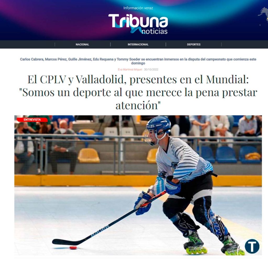 Portada de Tribuna Noticias. (LP)