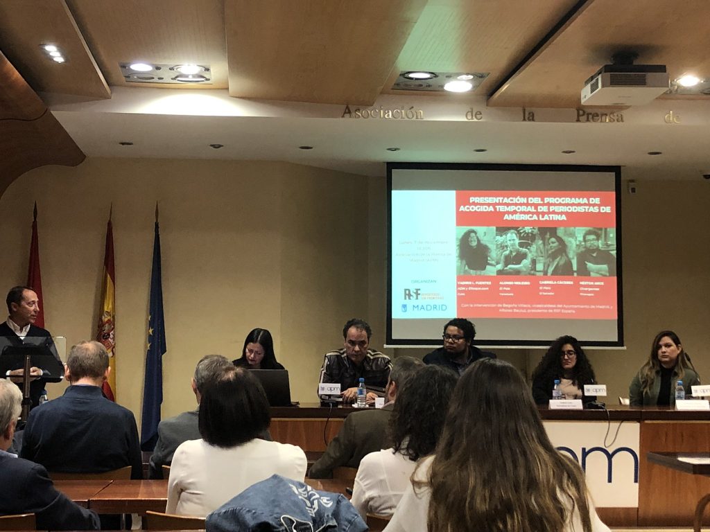Reporteros Sin Fronteras pone en marcha la V Edición del Programa de Acogida de Periodistas Latinoamericanos