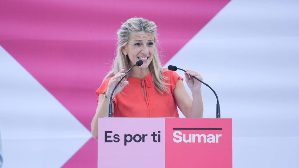 Yolanda Díaz. (EUROPA PRESS)
