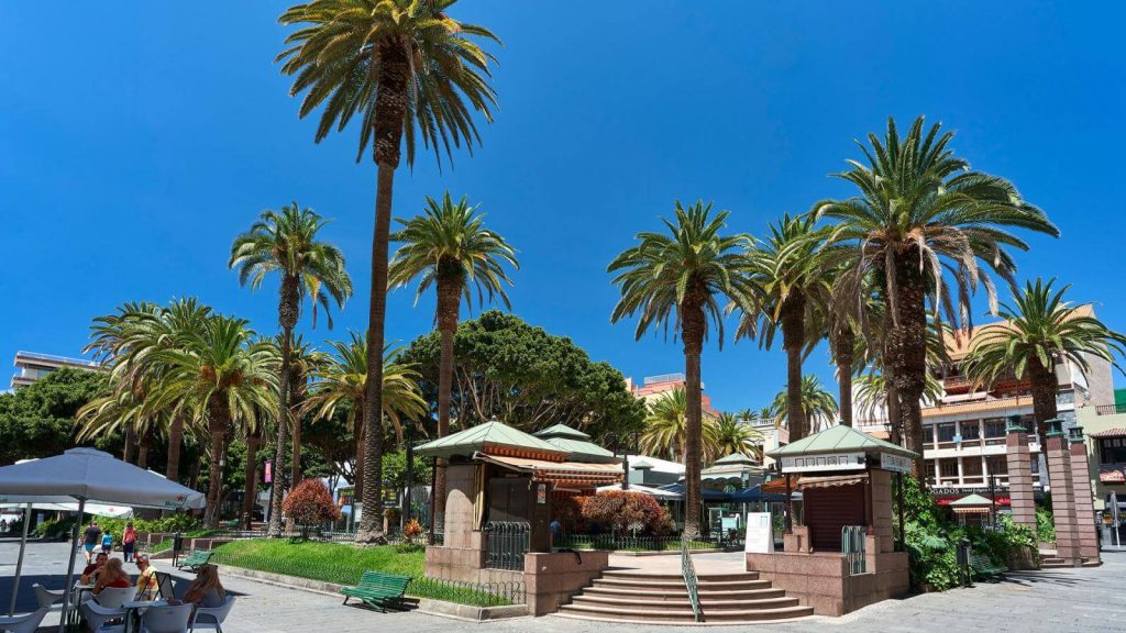Plaza del Charco de Puerto de la Cruz.