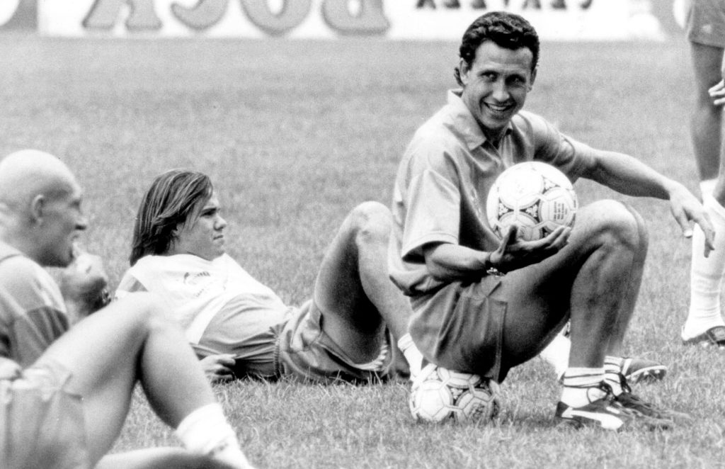 Jorge Valdano, en su etapa como entrenador del CD Tenerife. (JUAN GARCÍA CRUZ/ACAN)