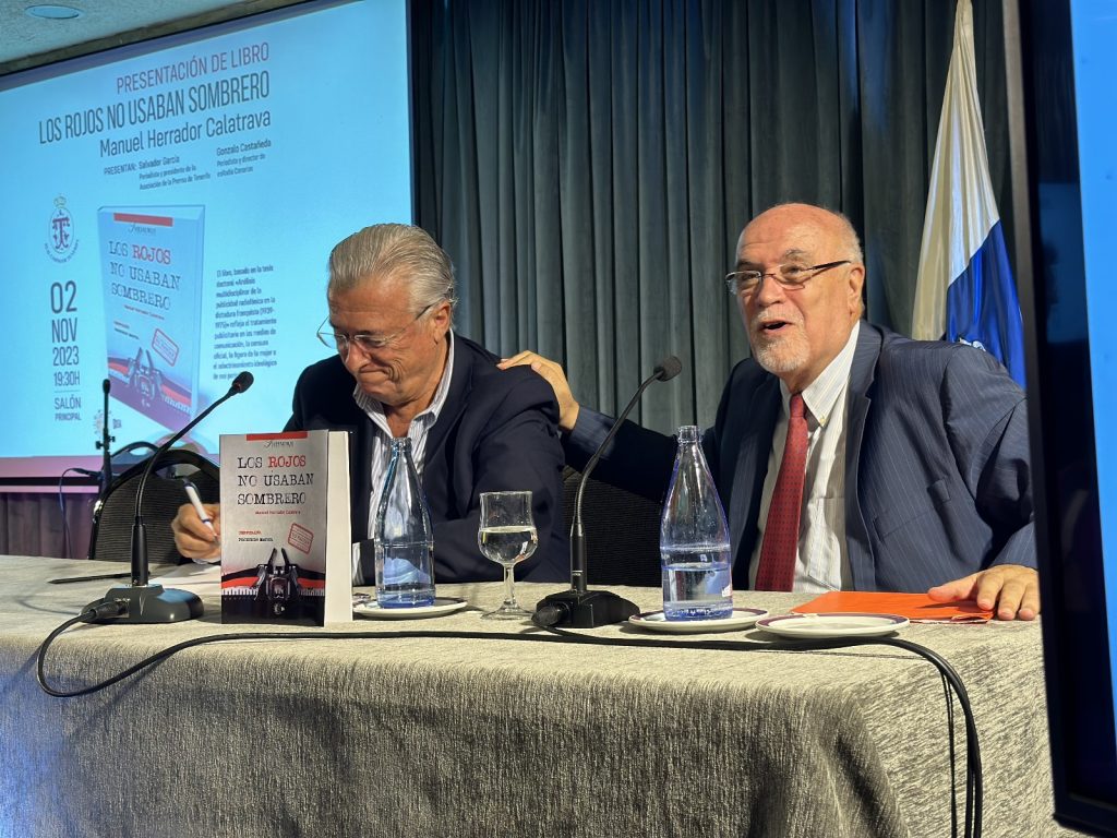 Manuel Herrador y Salvador García Llanos.