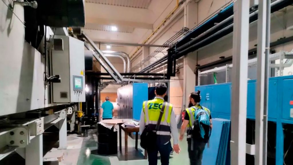 Planta de impresión de Henneo.