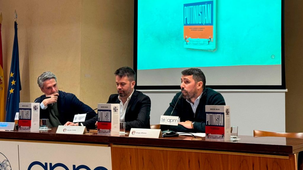 Carlos Franganillo, Xavier Colás y Diego Afonso. (APM)