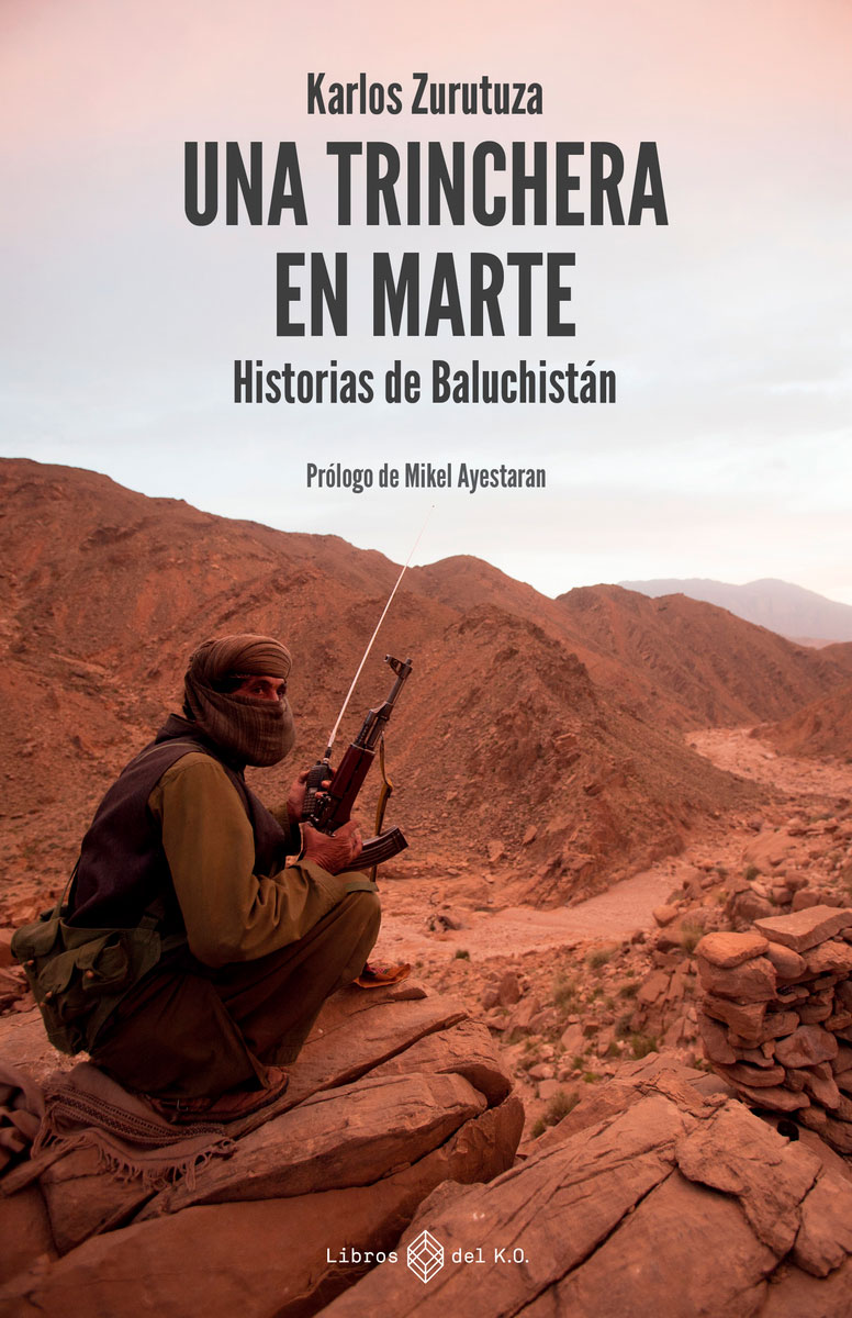 Cubierta de ‘Una trinchera en Marte’.