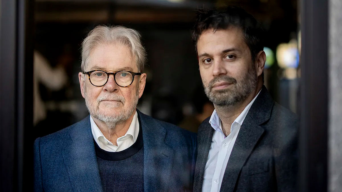 Michael Reid y Xavier Colás. (ALBERTO DI LOLLI/EL MUNDO)