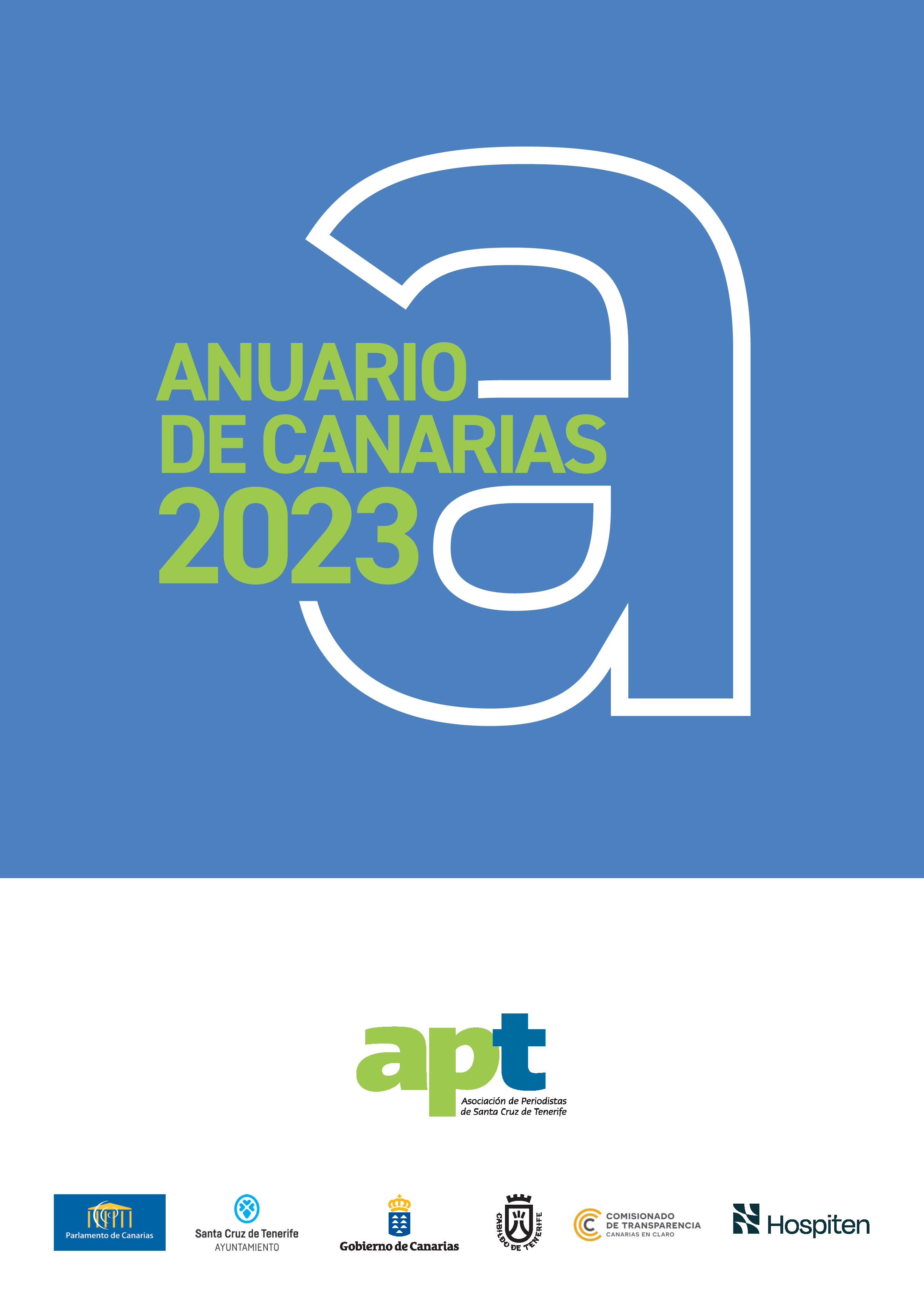 Cubierta del Anuario de Canarias 2023