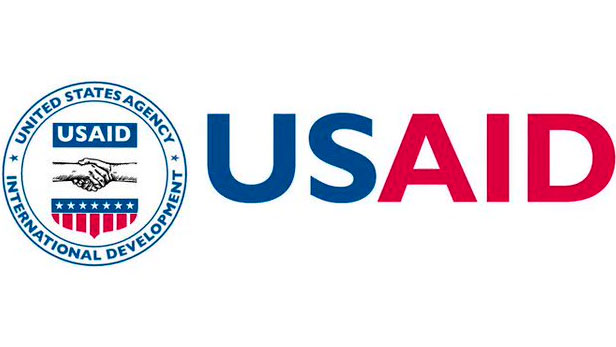 Logomarca de la USAID.