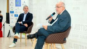 Salvador García durante su intervención